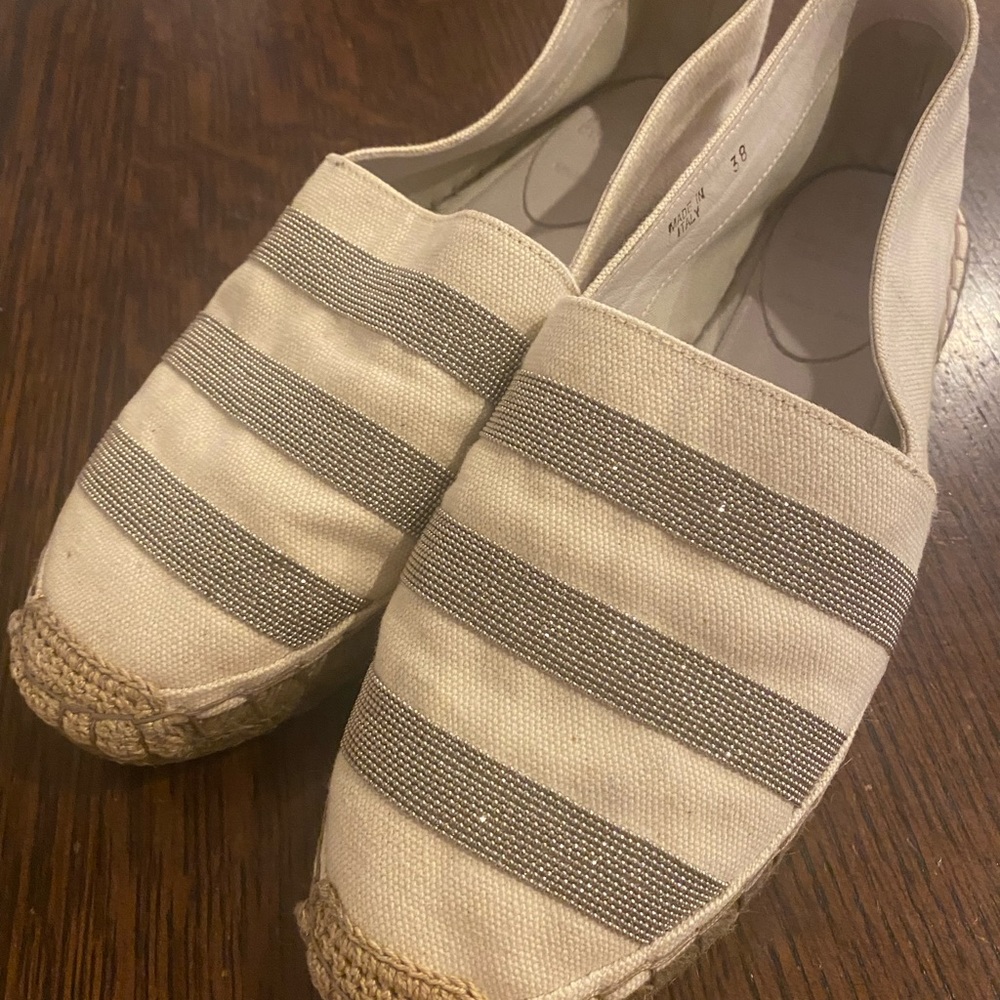 Brunello cucinelli espadrilles 38